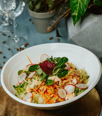 lapu salāti ar laša fileju